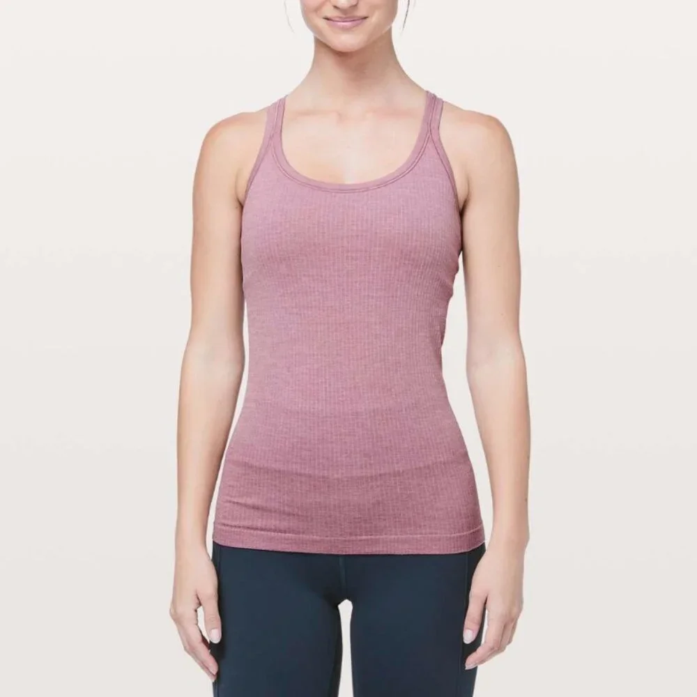 Lululemon Tank Ebb To Street Tank II Size 6 Yoga Racerback